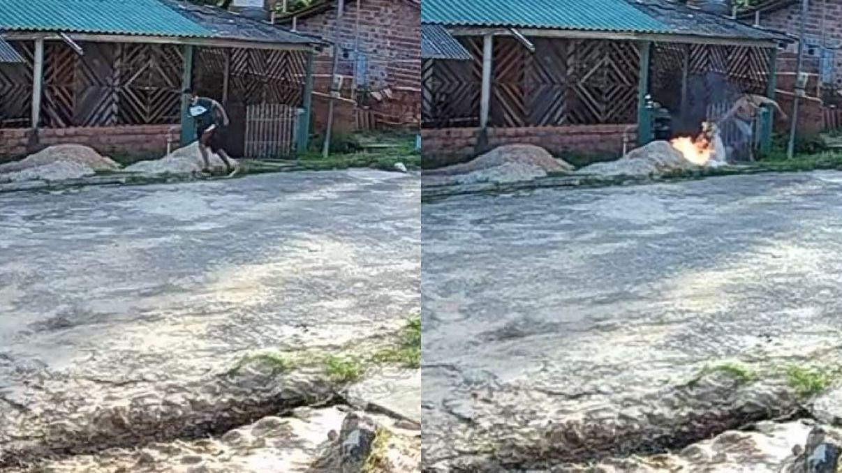 Homem &eacute; preso por atear fogo na ex-companheira e na filha dela enquanto  dormiam em Salin&oacute;polis | Pol&iacute;cia | O Liberal