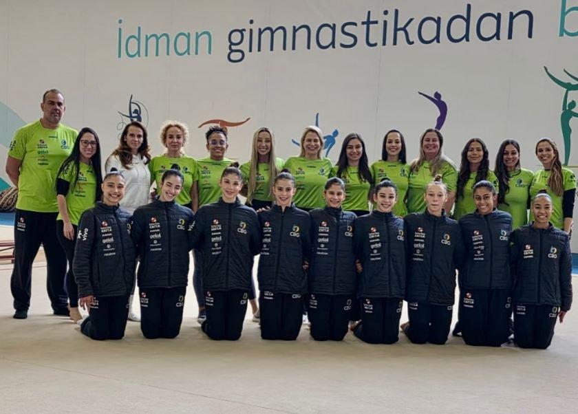 Brasil disputa cinco finais em Copa do Mundo de ginástica rítmica neste domingo (12/4)