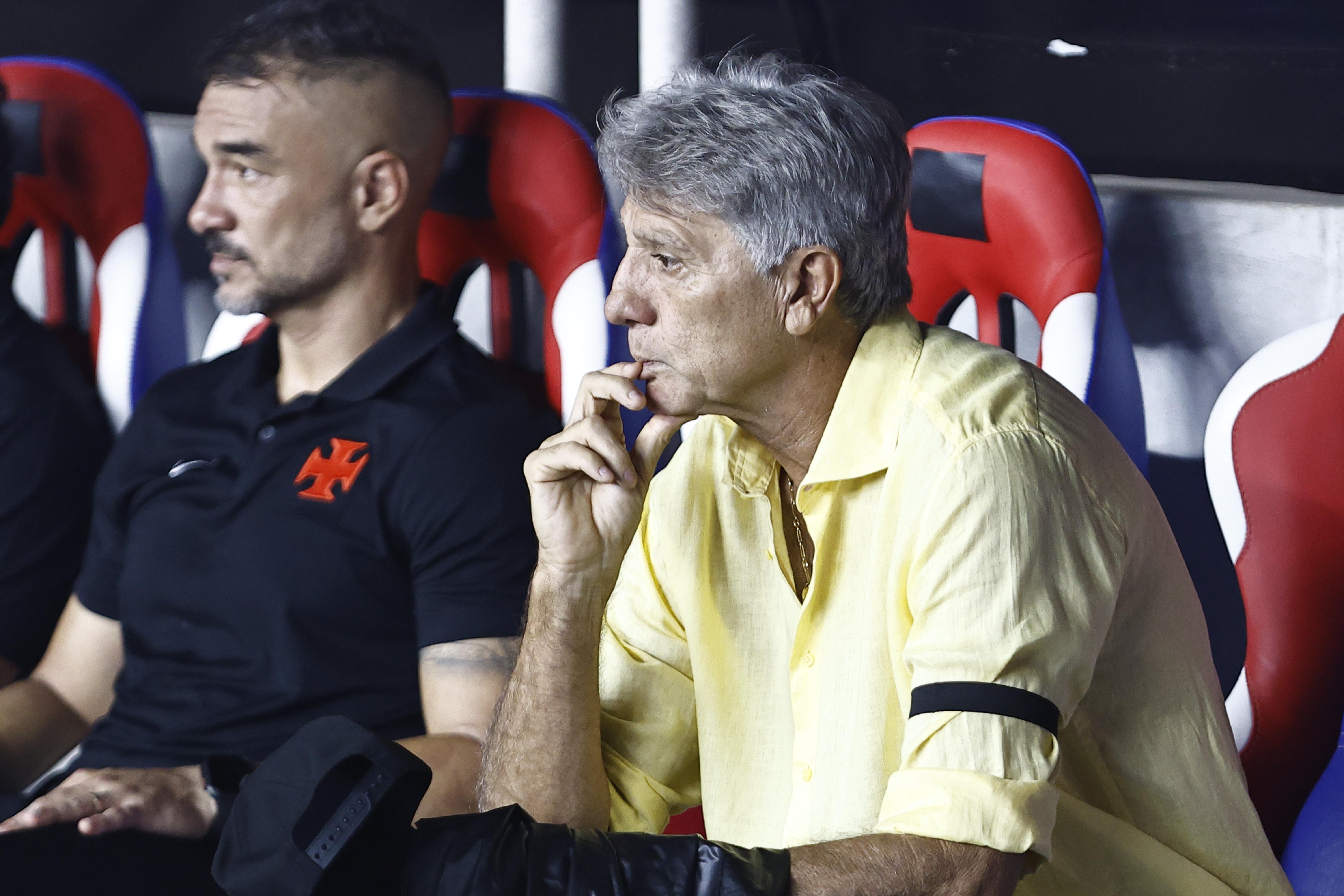 Renato Gaúcho se emociona e lamenta morte da irmã antes de jogo entre Paysandu e Vasco