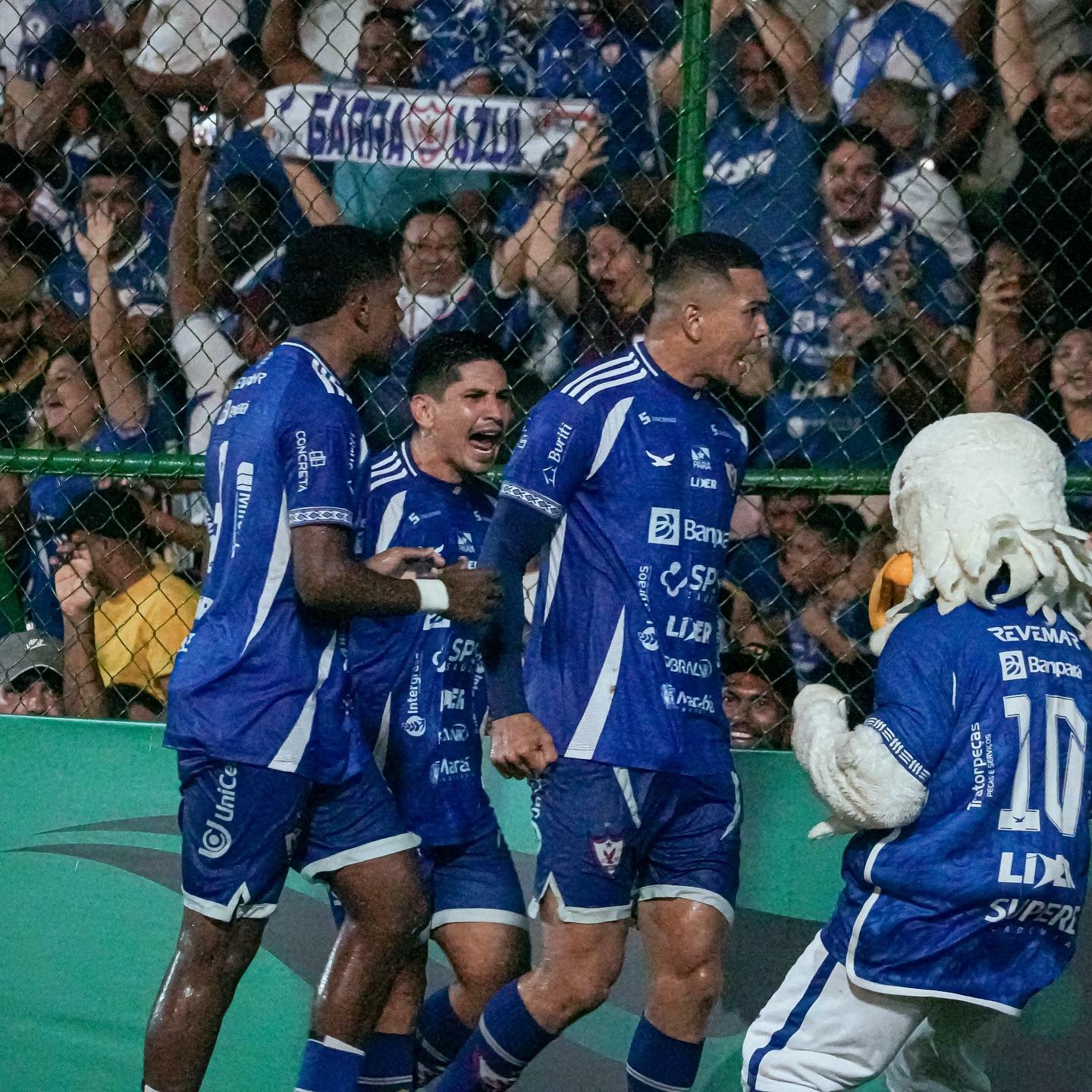 Águia goleia Oratório por 5 a 1 e assume a liderança da Série D
