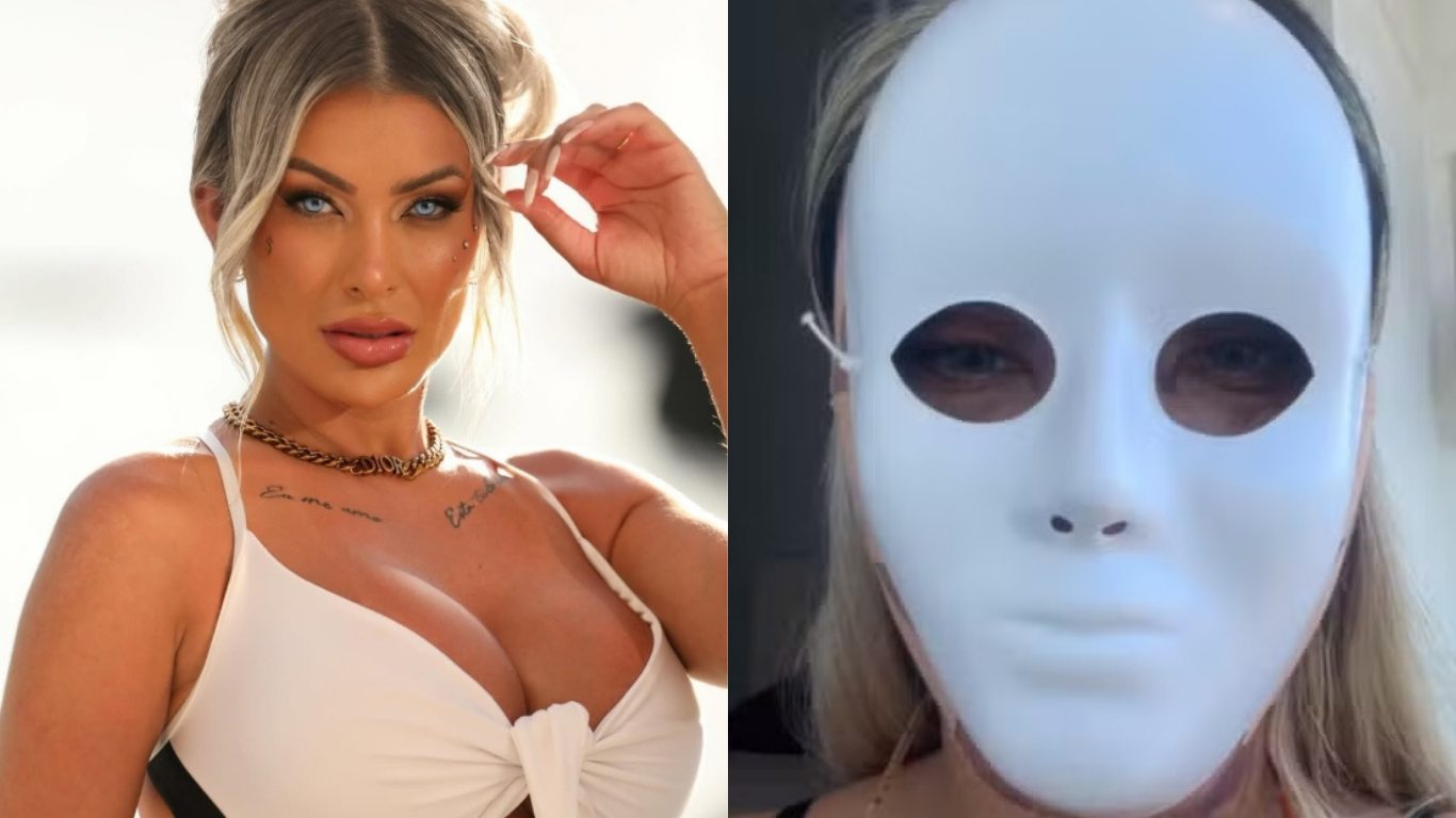 Andressa Urach surge de máscara após novo procedimento no rosto: 'Vou  voltar a ter 23 anos' | Variedades | O Liberal