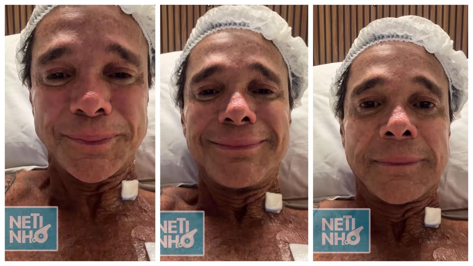 Netinho inicia tratamento contra linfoma e compartilha 'diário' de internação nas redes sociais | Celebridades | O Liberal