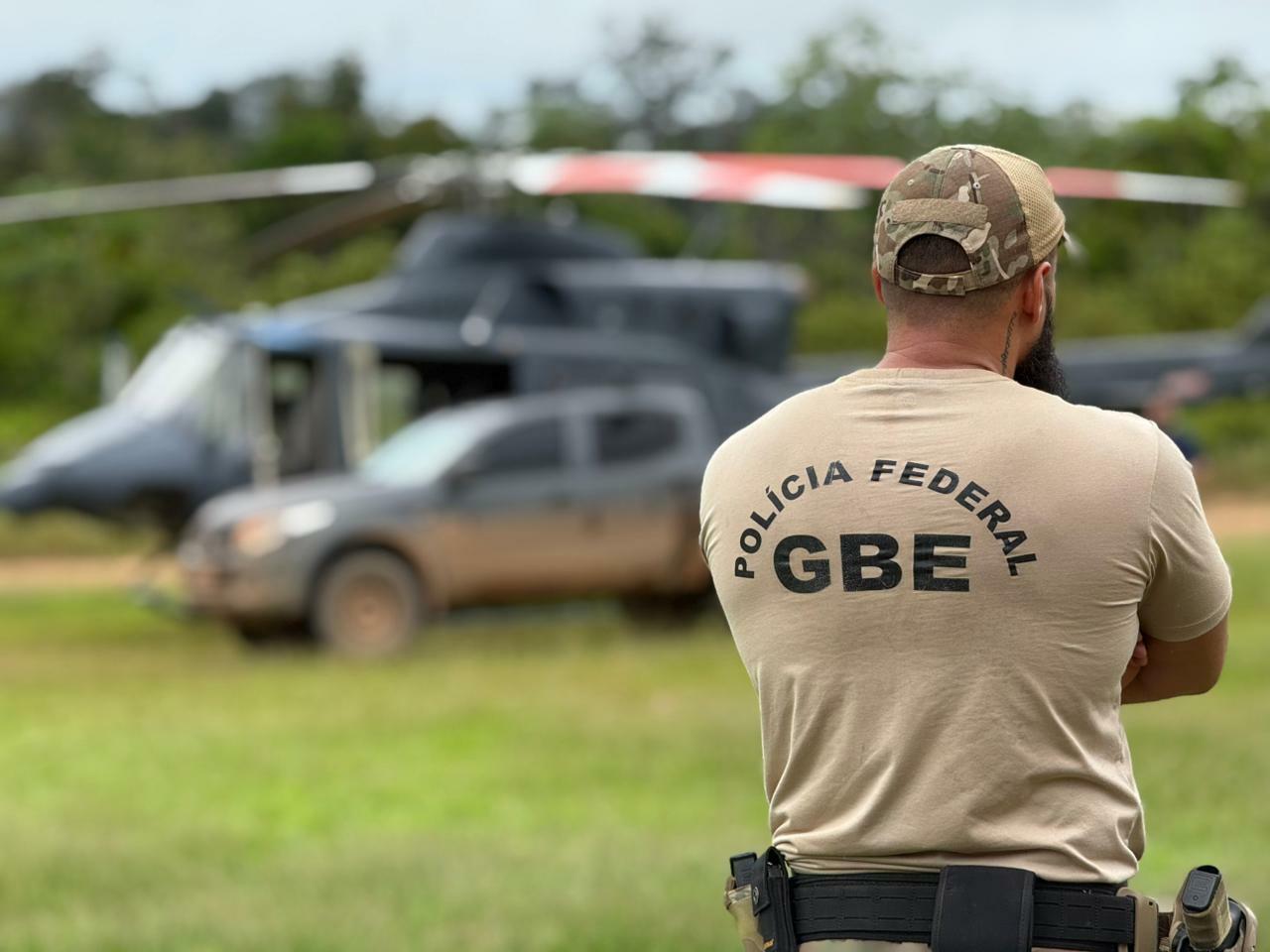 Operação da PF combate garimpo ilegal na divisa entre Pará e Amapá