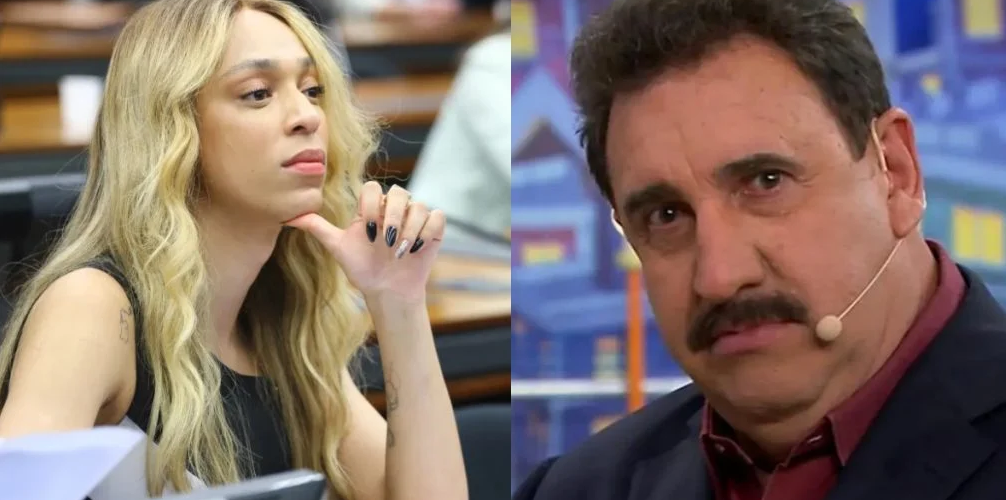 Ratinho tem parecer desfavorável do Ministério Público em processo contra Erika Hilton
