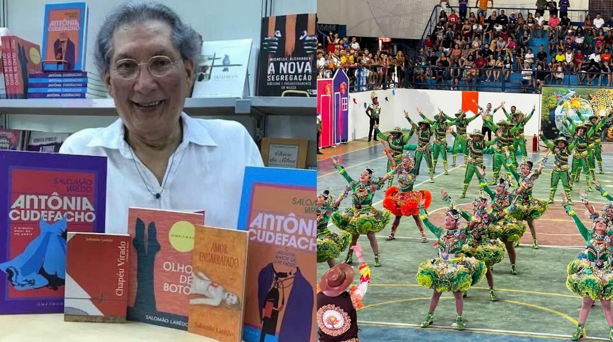 Obra de Salomão Larêdo ganha homenagem da quadrilha Estrela de São Benedito