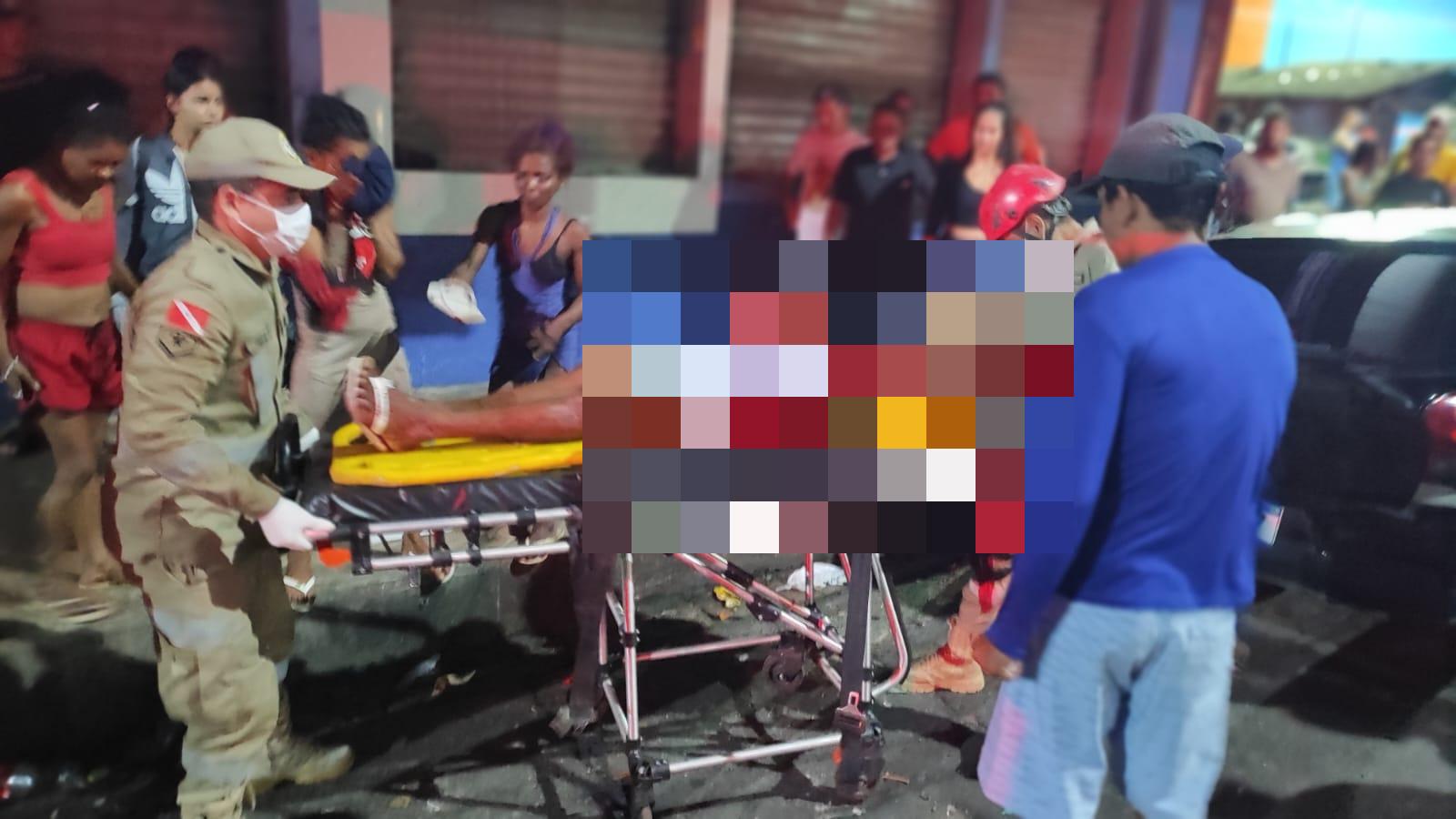 Homem é esfaqueado na Feira da Ceasa, em Castanhal; suspeito foi preso pela PM