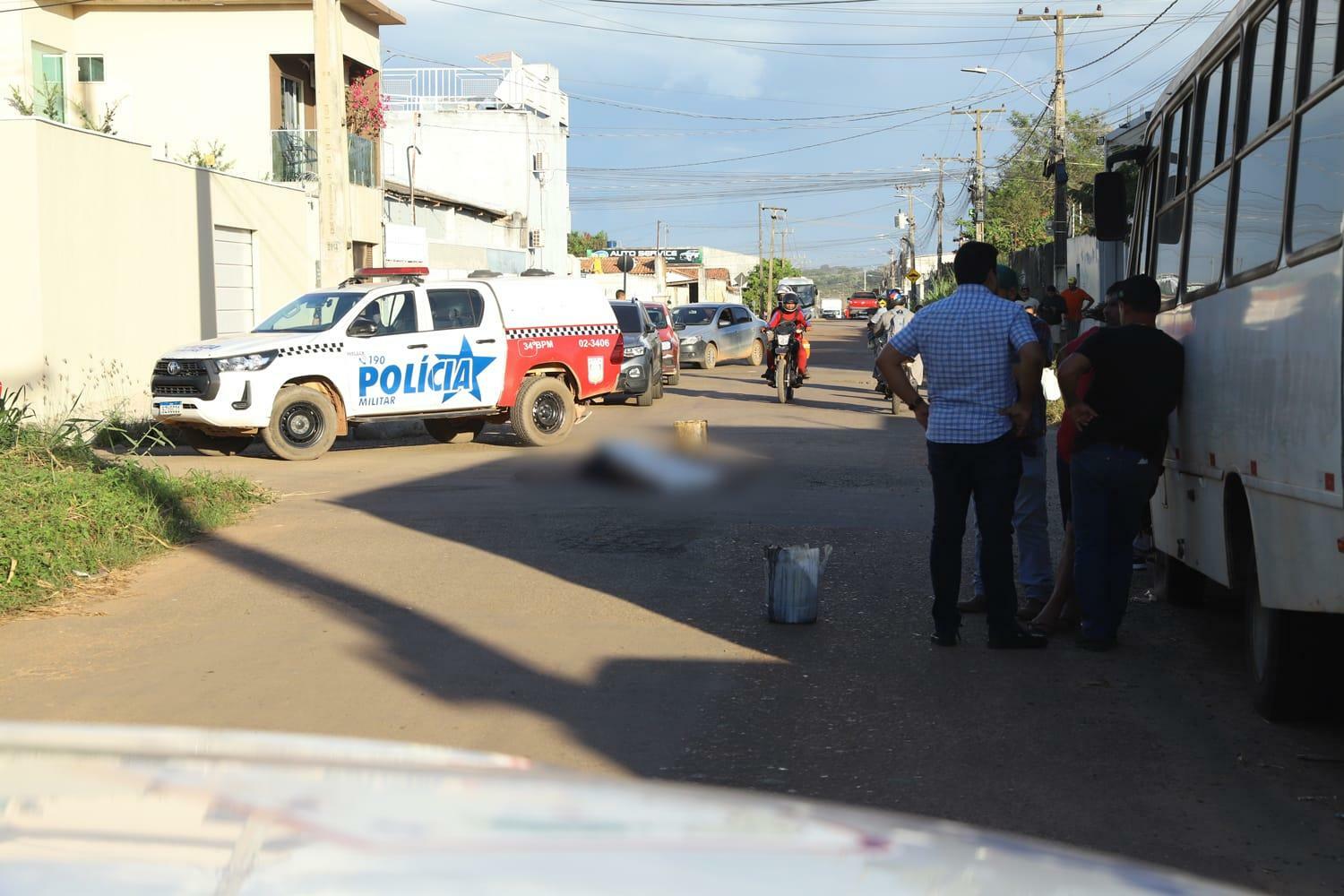 Suspeito chama homem pelo nome antes de matá-lo a tiros em Marabá