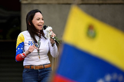 Líder opositora venezuelana mantém confiança em Trump para realizar eleições
