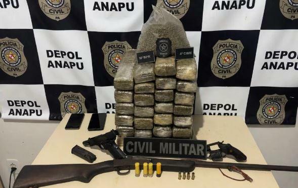 Trio morre após polícia descobrir plantação de maconha em Anapu
