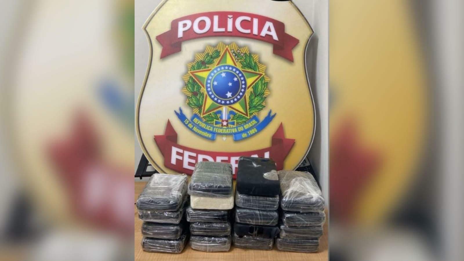 Dois homens são presos após PF e PRF apreenderem 18 kg de cocaína no Piauí
