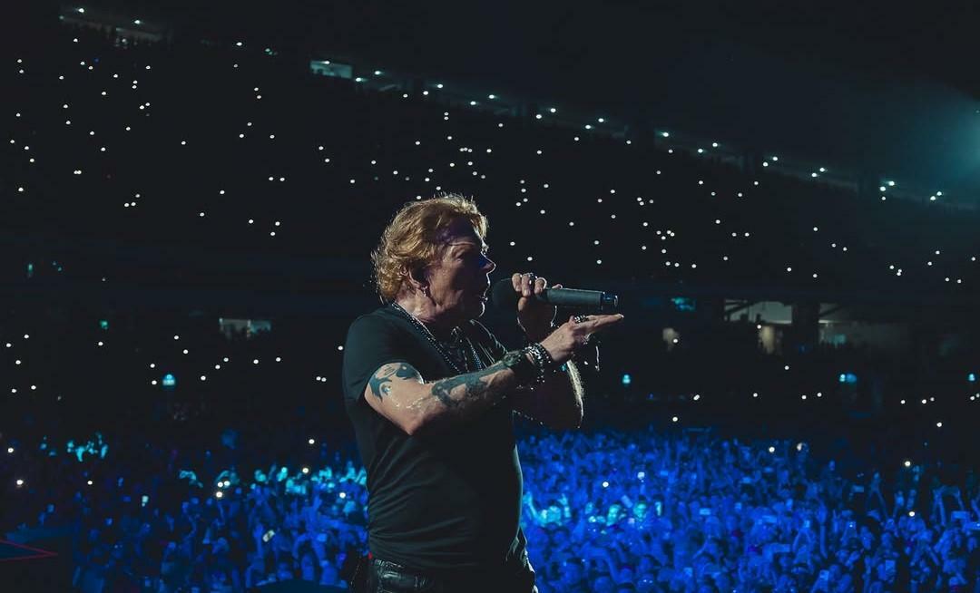 Guns N’ Roses relembra nas redes sociais apresentação em Belém e agita fã; confira