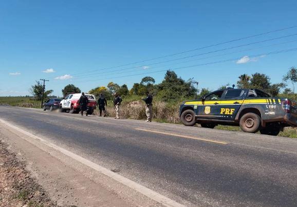 São Domingos do Araguaia: dupla morre após perseguição policial e troca de tiros com a PM na BR-230