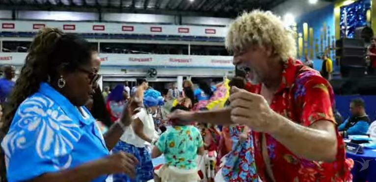 Carimbó toma conta na quadra da Beija-Flor, no lançamento do enredo sobre Zeneida Lima