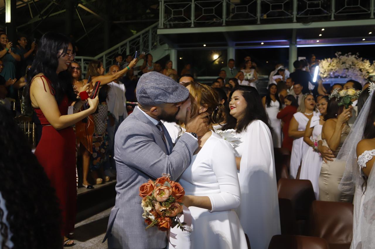 Casais realizam o sonho do casamento em cerimônia comunitária promovida pela Defensoria no Pará