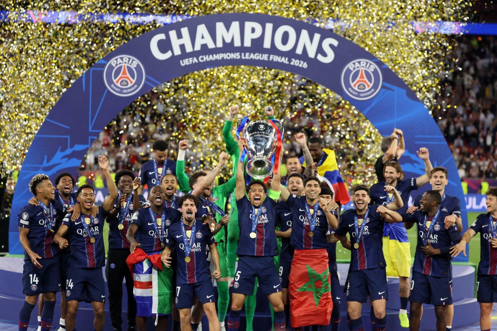 Confira a lista atualizada dos campeões da Champions League após o título do PSG