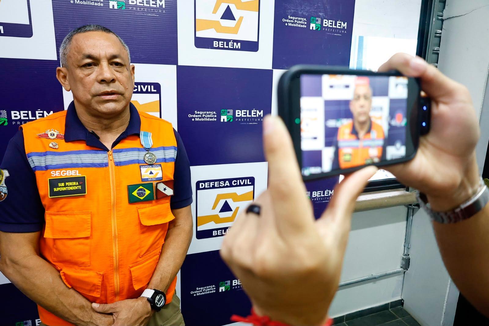Moradores de 10 edifícios acionaram Defesa Civil durante tremor em Belém, diz superintendente