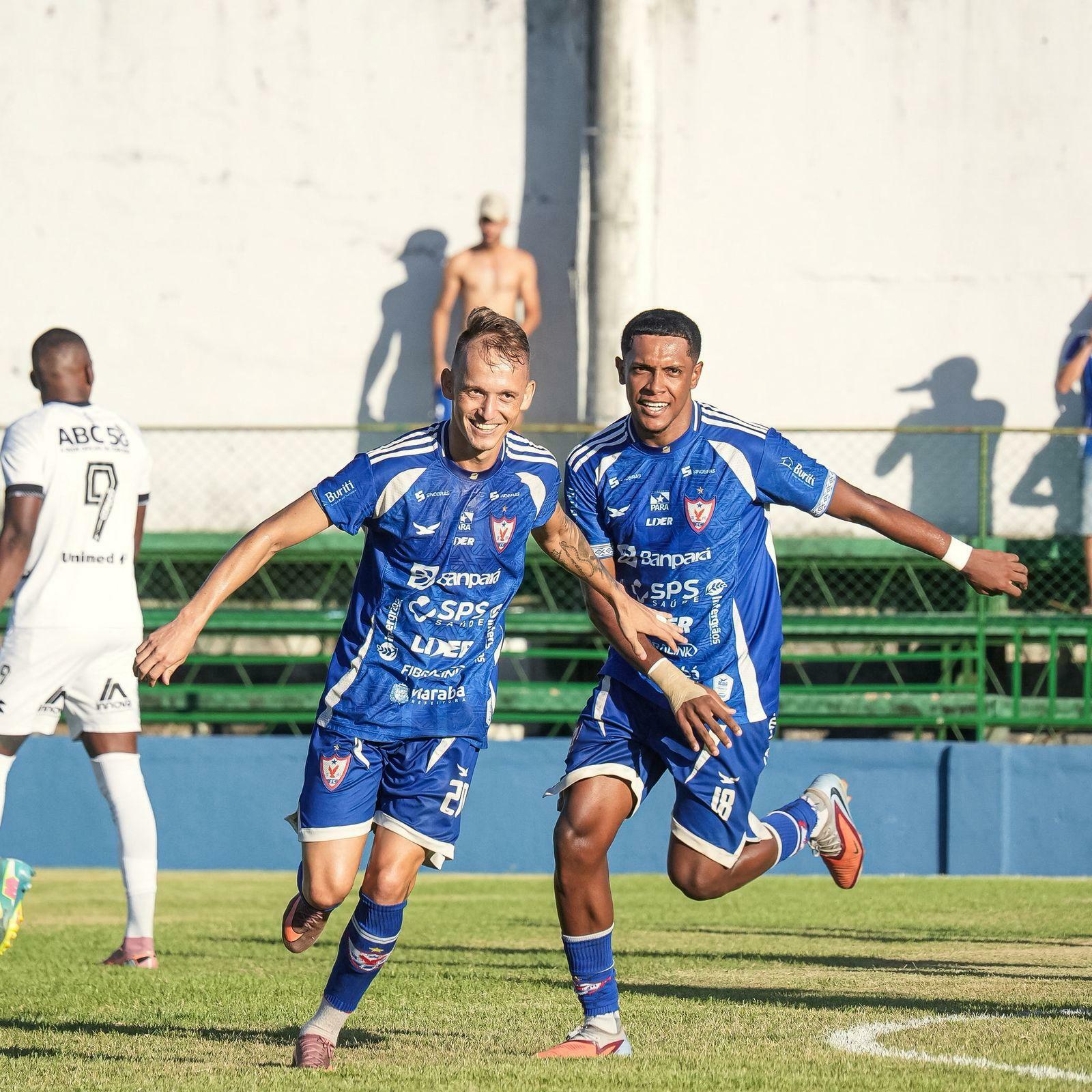 Águia de Marabá vence o ABC-RN e larga na frente no mata-mata da Série D