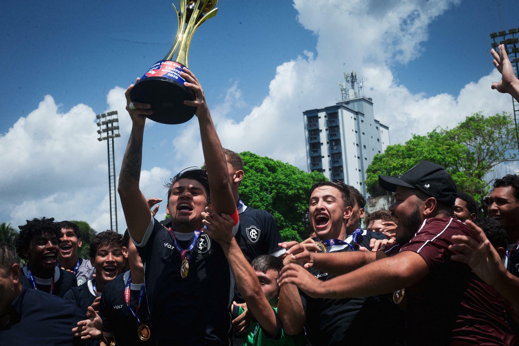 Remo conquista Copa Pará Sub-17 com campanha impecável de 100% de aproveitamento