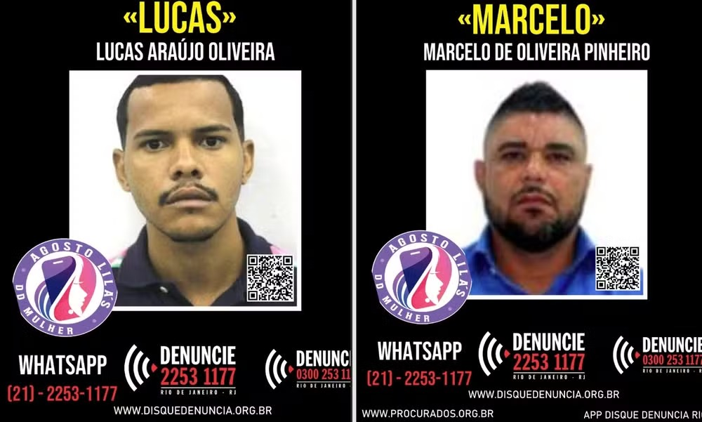 Disque Denúncia divulga cartazes de foragidos por violência contra a mulher no Agosto Lilás - QTU Questões do Universo