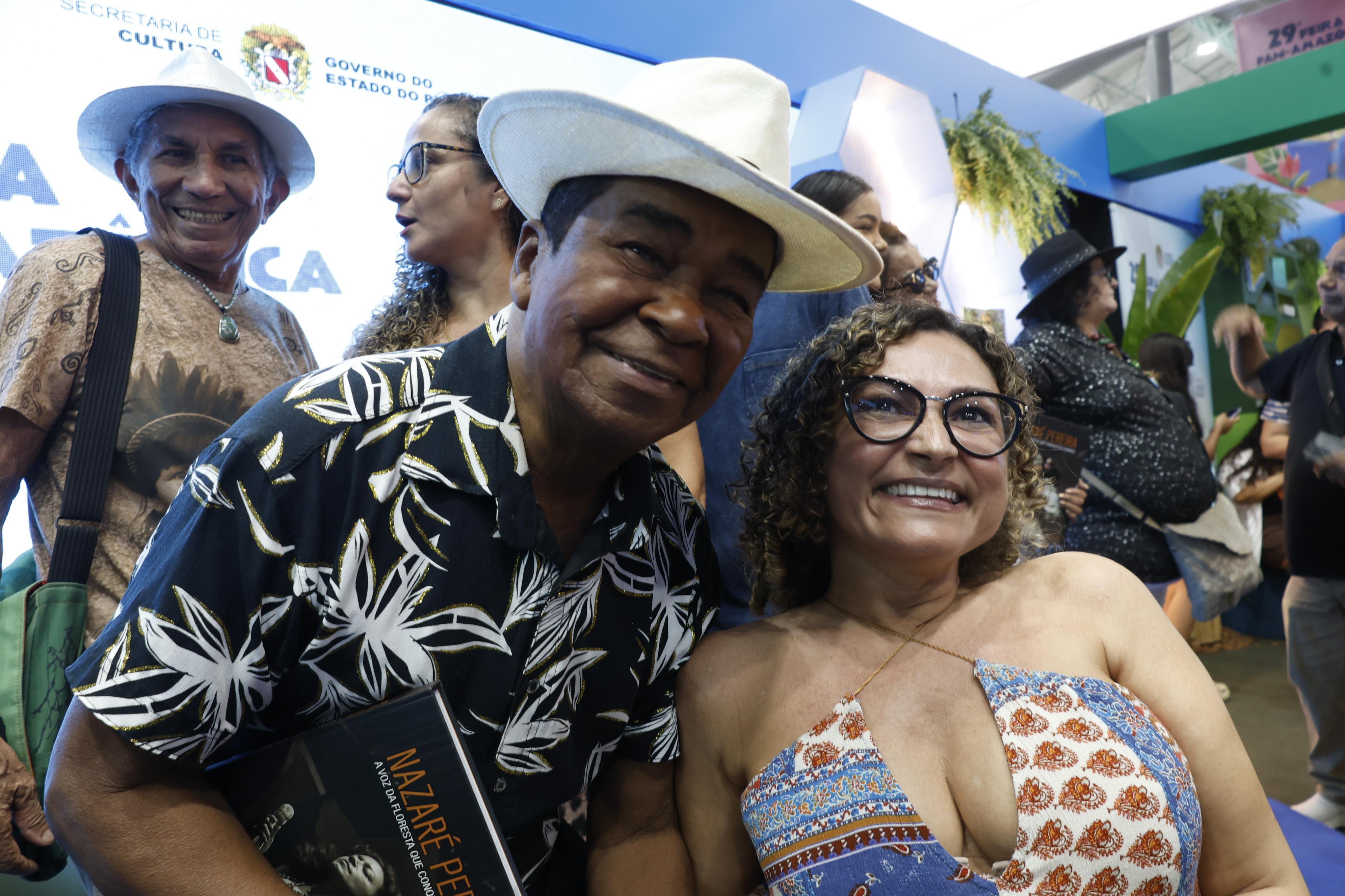 Pinduca e Telma Cunha são anunciados como homenageados da Feira do Livro de 2027 - Foto
