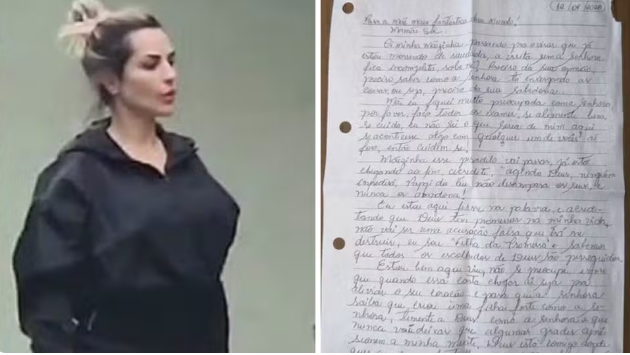 Em carta, Deolane se autodenomina 'filha da promessa' e diz que é bem tratada na prisão - Foto