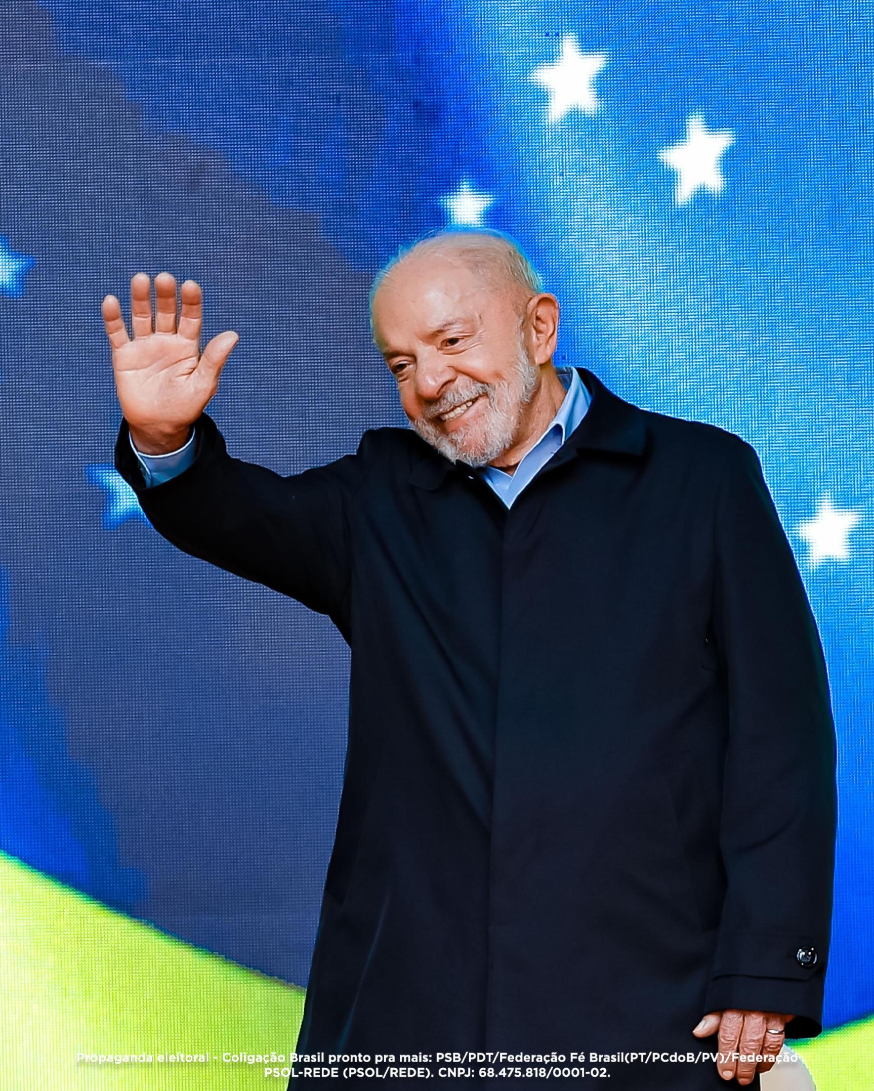 Lula diz lamentar que população 'não tenha compreendido' feitos do governo - Foto