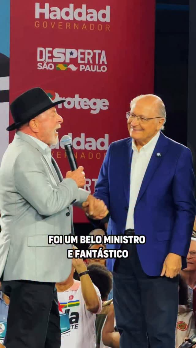Após votar na zona oeste de SP, Alckmin diz que, junto de Lula, salvou a democracia