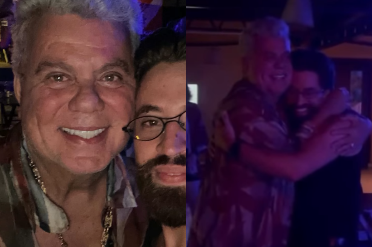 Milton Cunha dança brega durante visita a espaço cultural em Belém