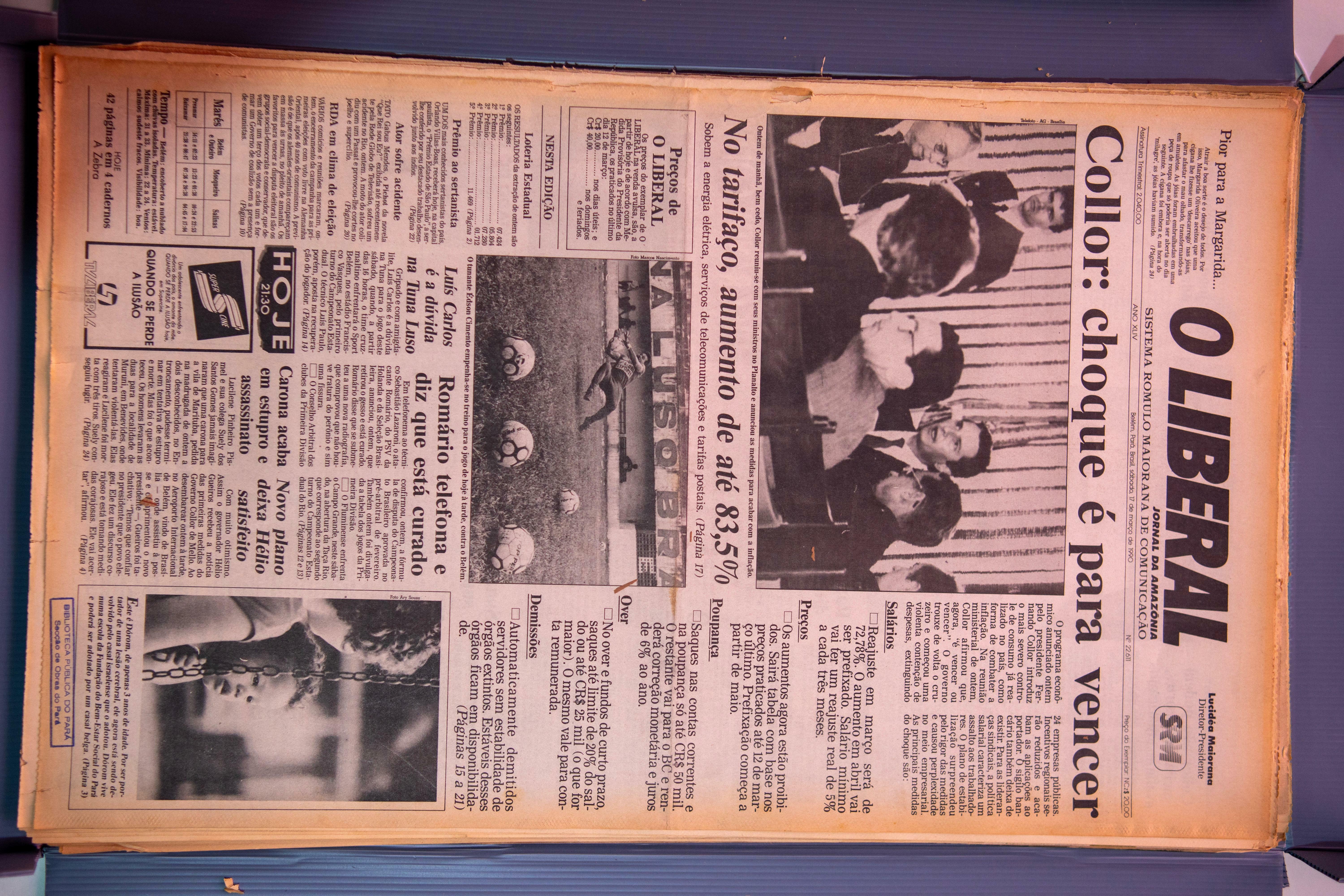 80 capas de O Liberal