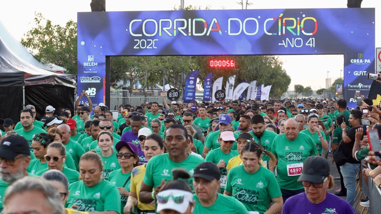 Parceiros reforçam união entre esporte e saúde na Corrida do Círio