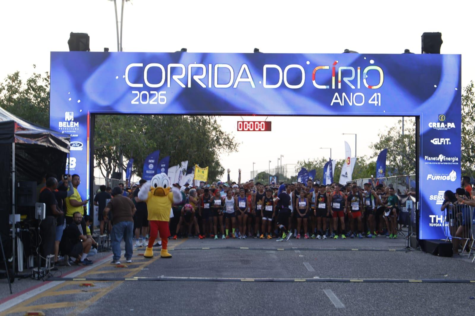 Corrida do Círio 2026: cerca de 4,5 mil pessoas participam da prova de 10 km