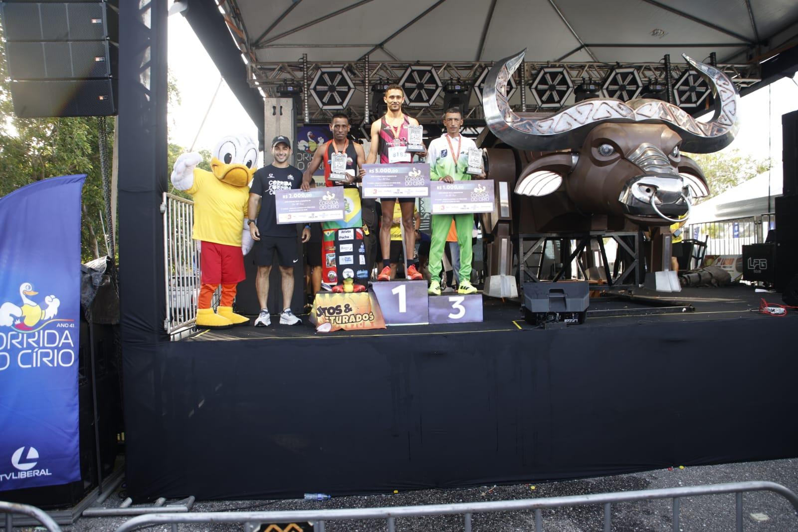 Corrida do Círio tem bicampeão nos 5 km e nos 10 km