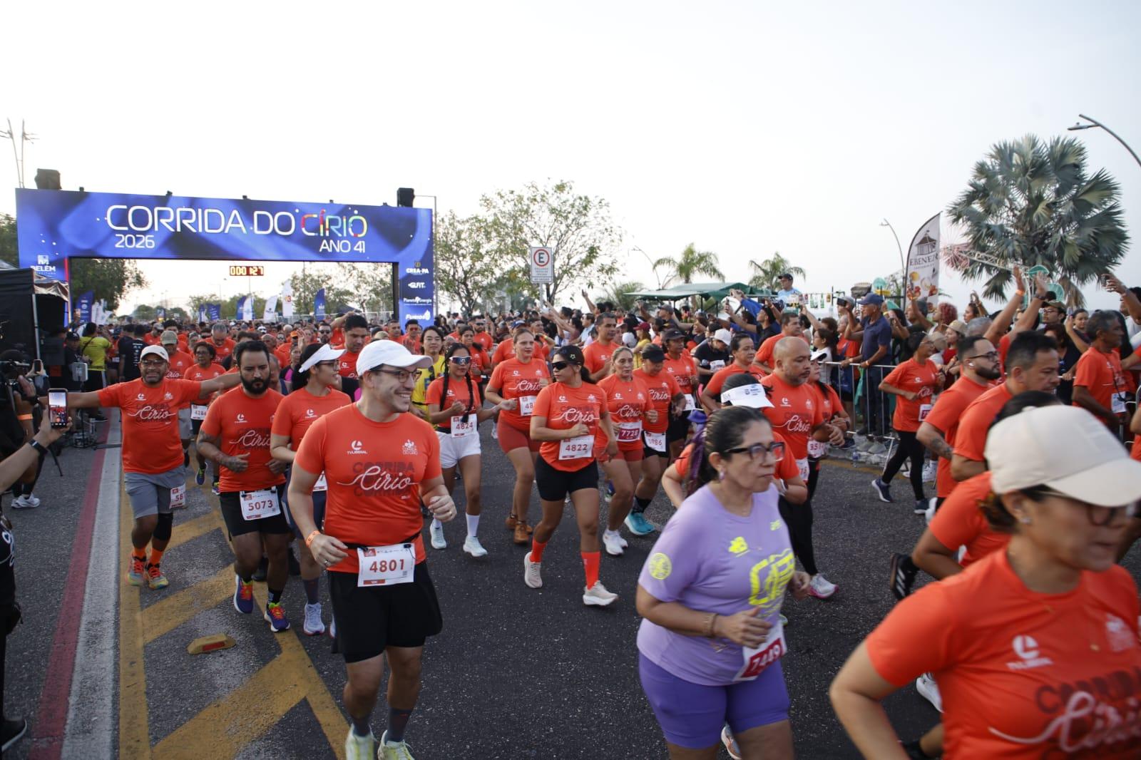 Veja como foi a 41ª edição da Corrida do Círio em Belém
