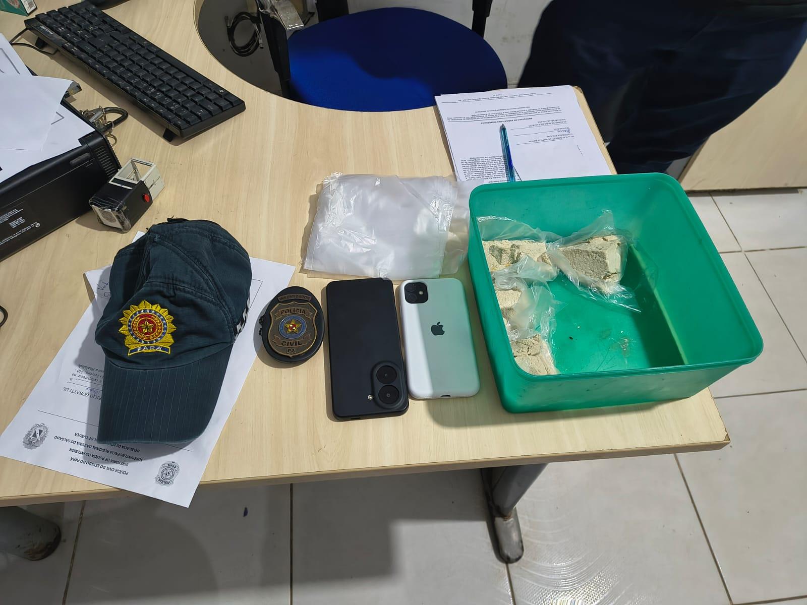 Homem é preso suspeito de tráfico de drogas em Curuçá