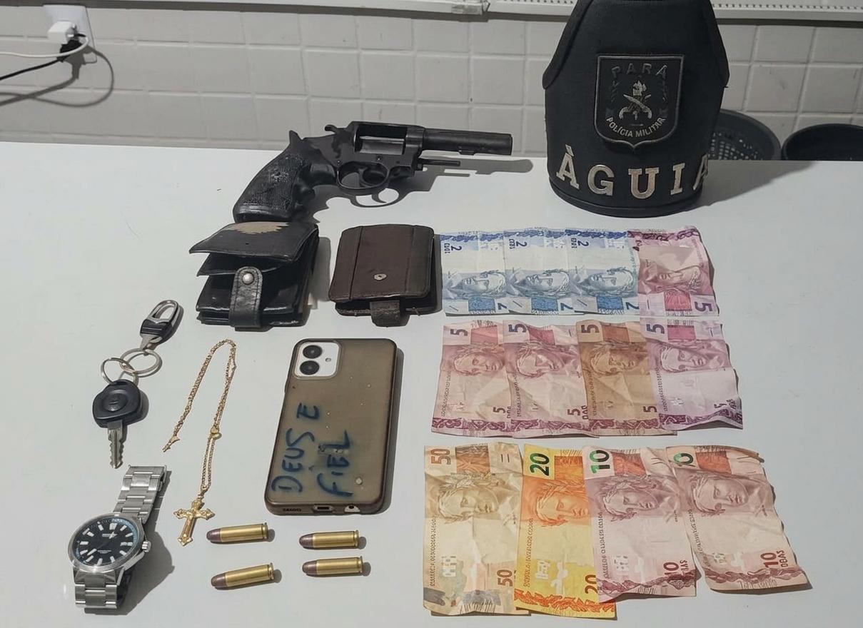 Trio é preso após assaltar a farmácia e levar remédio de emagrecimento em Belém