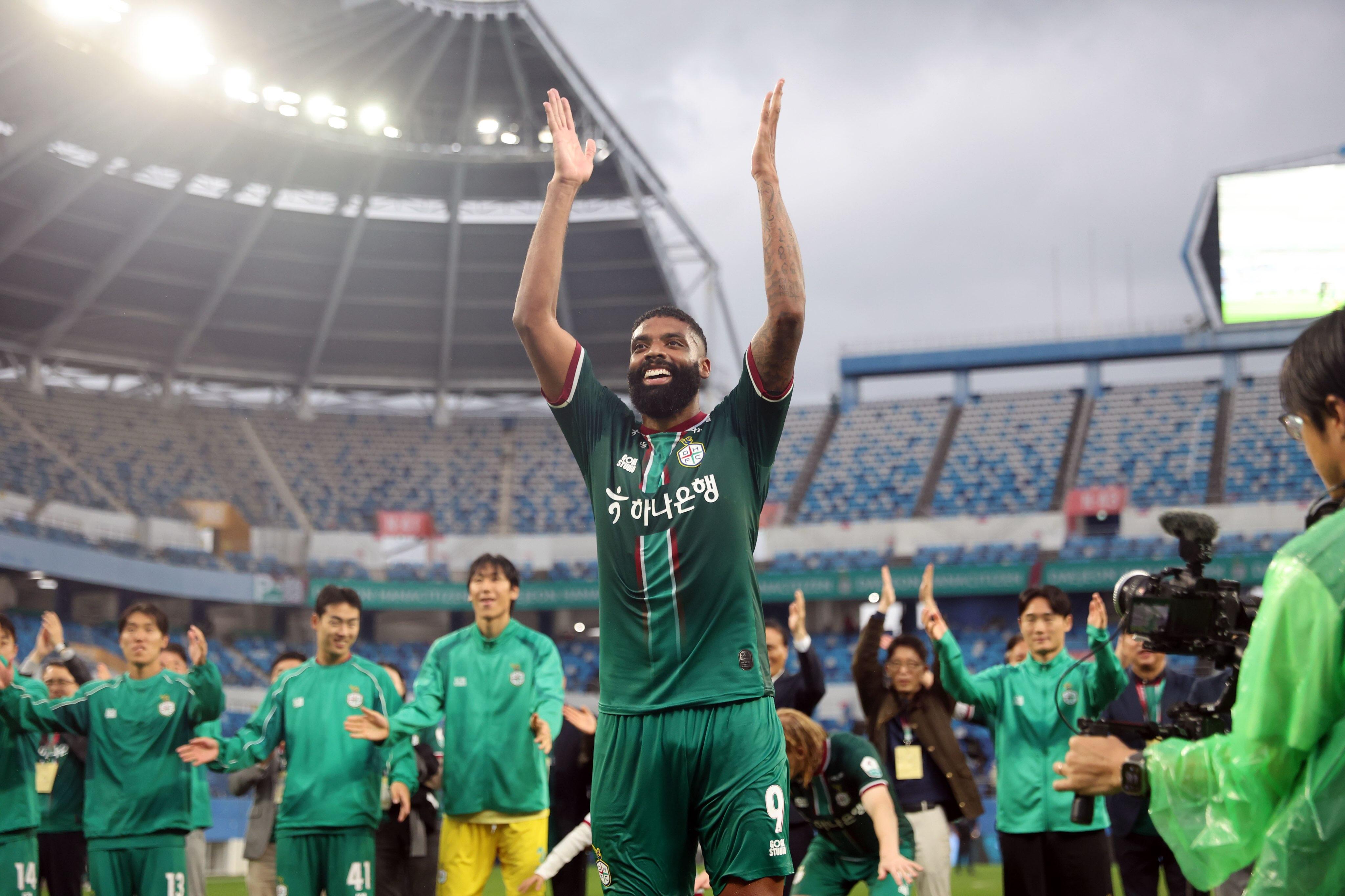 Ex-Paysandu, Diogo Oliveira marca em jogos seguidos e vive grande fase na Coreia