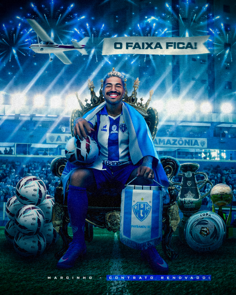 Com renovação de Marcinho, Paysandu tem 11 jogadores confirmados para 2027