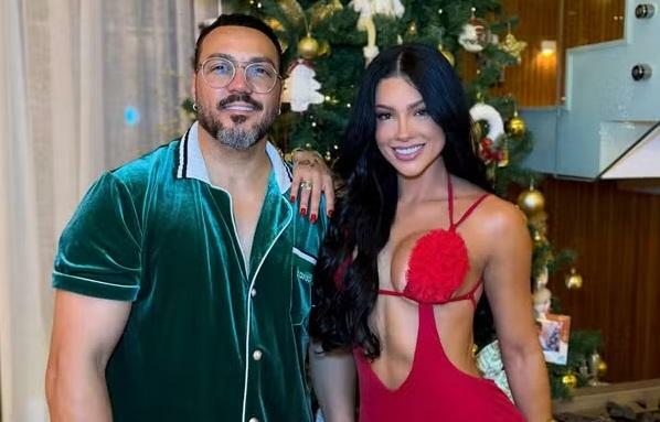 Belo e Rayane Figliuzzi discutem em estacionamento de shopping no Rio de Janeiro