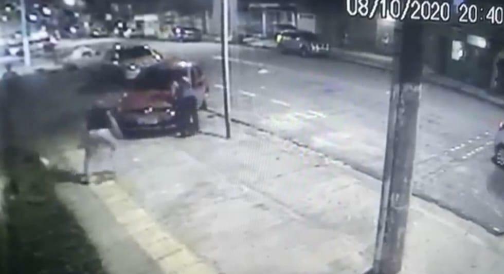 Vídeo mostra advogado preso por tentativa de feminicídio agredindo ex-mulher