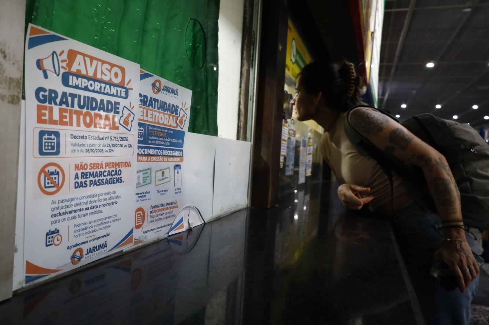Próximo do 2º turno, eleitores têm dificuldade para garantir passagem gratuita