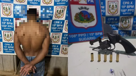 Homem com mandado por homicídio é preso após denúncia de cárcere em Itaituba