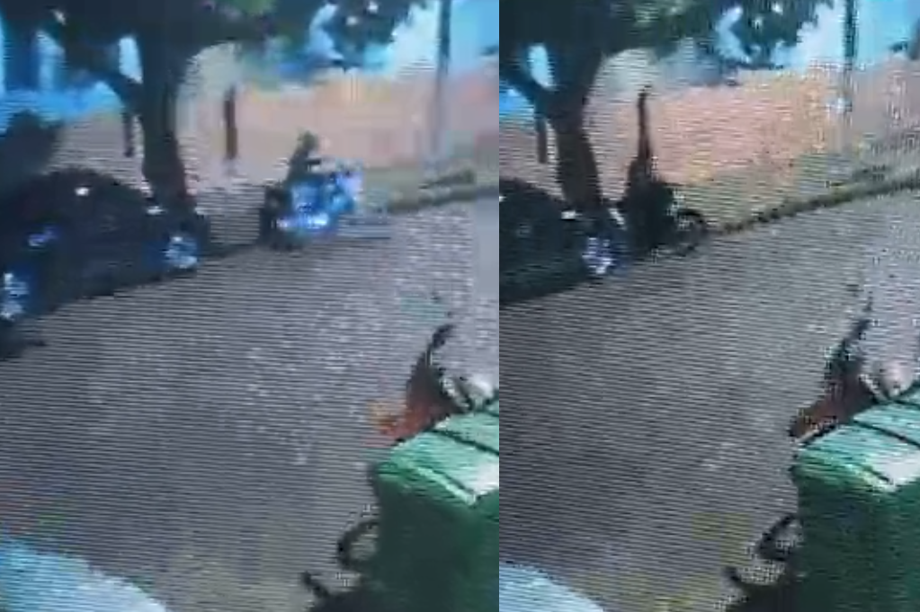 Motocicleta é furtada em via pública no bairro do Umarizal, em Belém