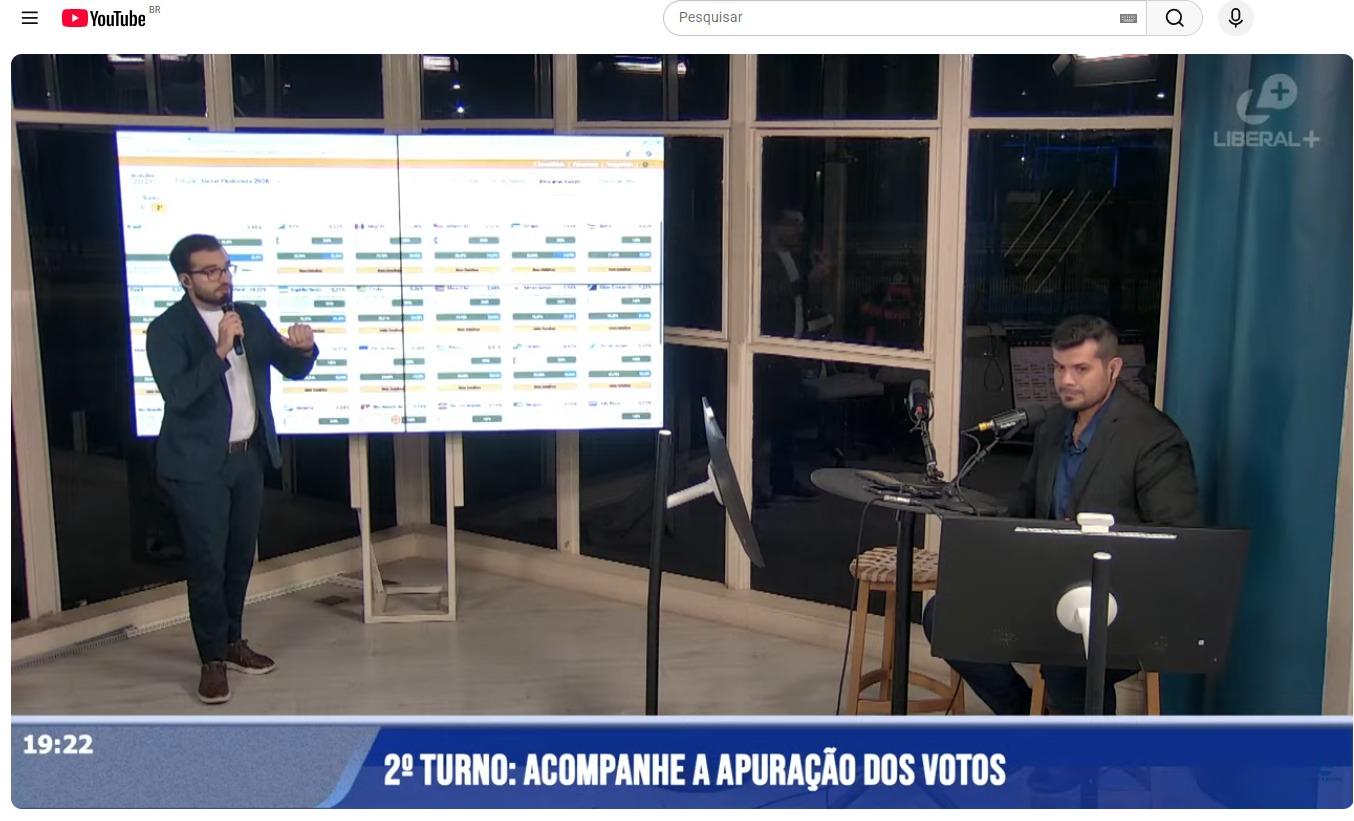 Liberal+ alcança 1,3 milhão de visualizações no YouTube durante 2º turno