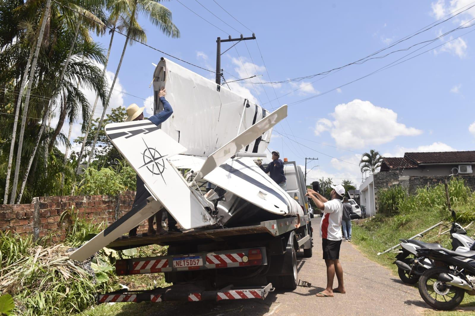 Queda de avião em Benevides: FAB coleta dados sobre a ocorrência