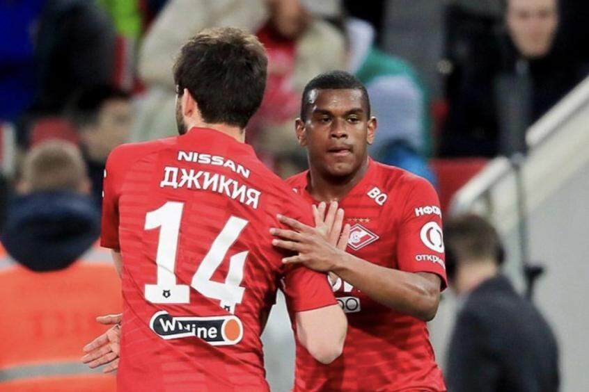 Ex-Grêmio, Fernando marca em empate do Spartak Moscou na Rússia