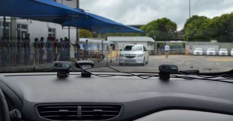 exame pratico para tirar cnh no para sera monitorado por cameras