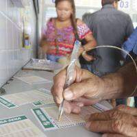 O jogador registrou o bilhete premiado em uma aposta simples de R$4,50