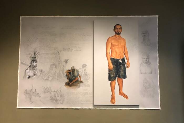 Obras do artista plástico Éder Oliveira também integram a exposição do Arte Pará 2019