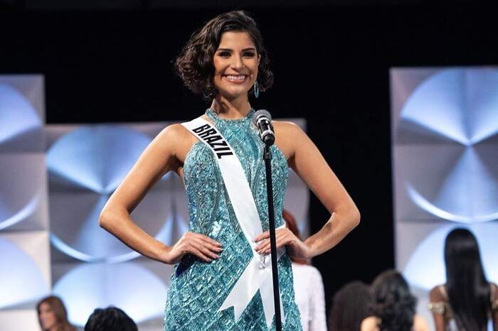 A Miss Brasil Júlia Horta ficou bem posicionada