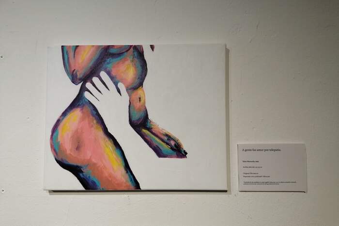 Obra da exposição 'A Falta'